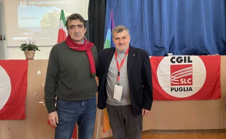 Slc Cgil Puglia, Nicola Di Ceglie eletto coordinatore del sindacato dei lavoratori della comunicazione