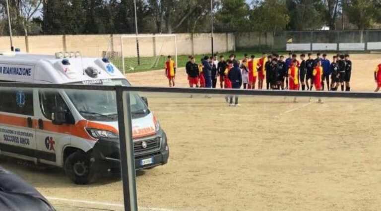 Galleria foto 'Colpito da un avversario a gioco fermo durante la partita: 15enne in ospedale con trauma cranico' - foto 1