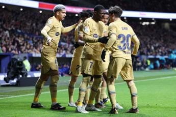 Galleria foto 'Atletico Madrid-Barcellona 0-1, blaugrana comandano Liga' - foto 1