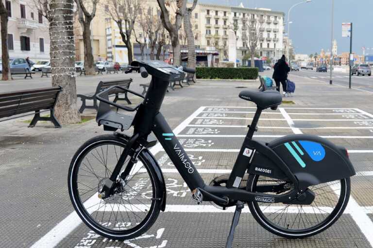Bari, al via lunedì il nuovo servizio di bike-sharing in città