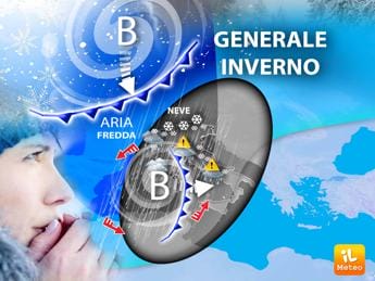 Galleria foto 'Ecco l’inverno, maltempo con piogge forti e temperature giù: da quando, la mappa' - foto 1