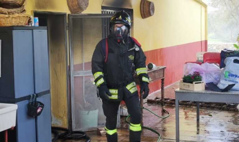 Esplode la bombola del gas in un’abitazione di Ugento: ustionato un 45enne