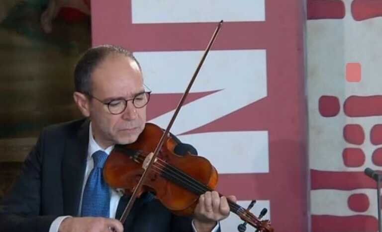 Il violino di Auschwitz al Quirinale: a suonarlo il modugnese Fabrizio Signorile