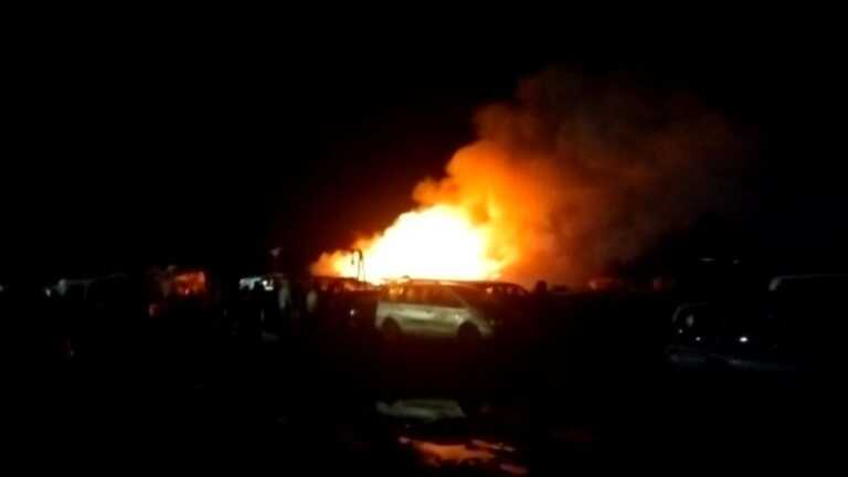Torretta Antonacci: a fuoco due baracche, non si registrano feriti né intossicati
