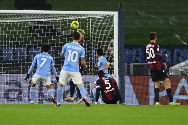 Galleria foto 'Lazio ai quarti di Coppa Italia, 1-0 al Bologna' - foto 1
