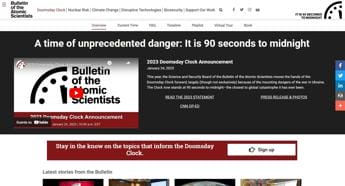 Galleria foto 'Mai così vicini all’Apocalisse: siamo a 90 secondi dalla mezzanotte' - foto 1