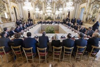 Galleria foto 'Mattarella al Csm: sia coeso e autorevole, vicepresidente garante di tutti' - foto 1