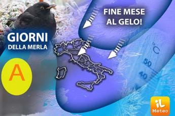 Galleria foto 'Meteo, arrivano i giorni della Merla: forte gelo fino al 31 gennaio' - foto 1