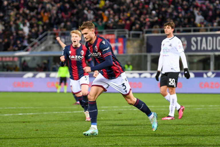 Galleria foto 'Posch e Orsolini, il Bologna batte 2-0 lo Spezia' - foto 1