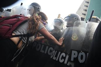 Galleria foto 'Proteste Perù, turisti Machu Picchu trasferiti a Cusco' - foto 1