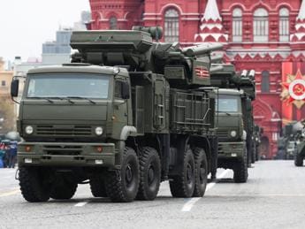Galleria foto 'Russia, sistema anti aereo Pantsir vicino residenza Putin' - foto 1