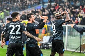 Galleria foto 'Sampdoria-Napoli 0-2, gol di Osimhen e Elmas' - foto 1