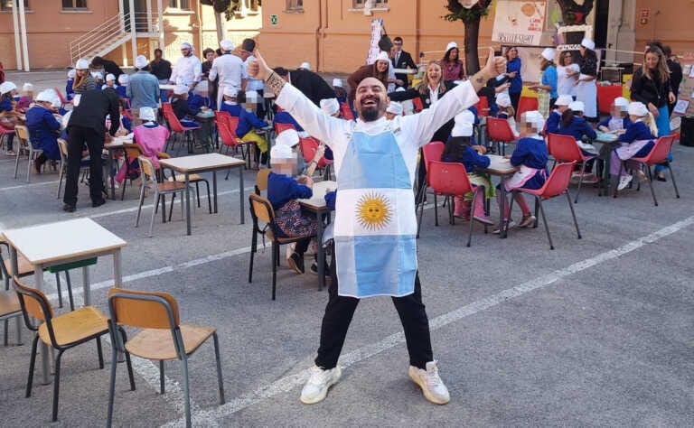 Il biscegliese Savino Tedeschi porta focaccia e panzerotti in Argentina