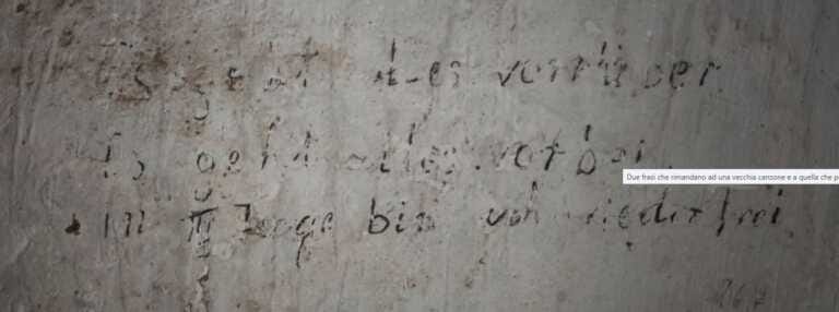 Modugno, i muri di un vecchio casale svelano un pezzo di storia: ritrovate due scritte di un soldato nazista