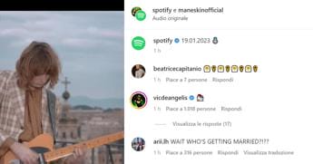 Galleria foto 'Thomas dei Maneskin suona la marcia nuziale su Instagram, fan in delirio: “Chi si sposa”' - foto 1