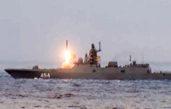 Galleria foto 'Ucraina, marina Russia testa missile ipersonico Zircon' - foto 1