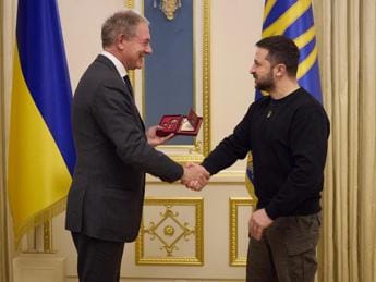 Galleria foto 'Ucraina, Urso vede Zelensky: “Conferenza ricostruzione a marzo in Italia”' - foto 1
