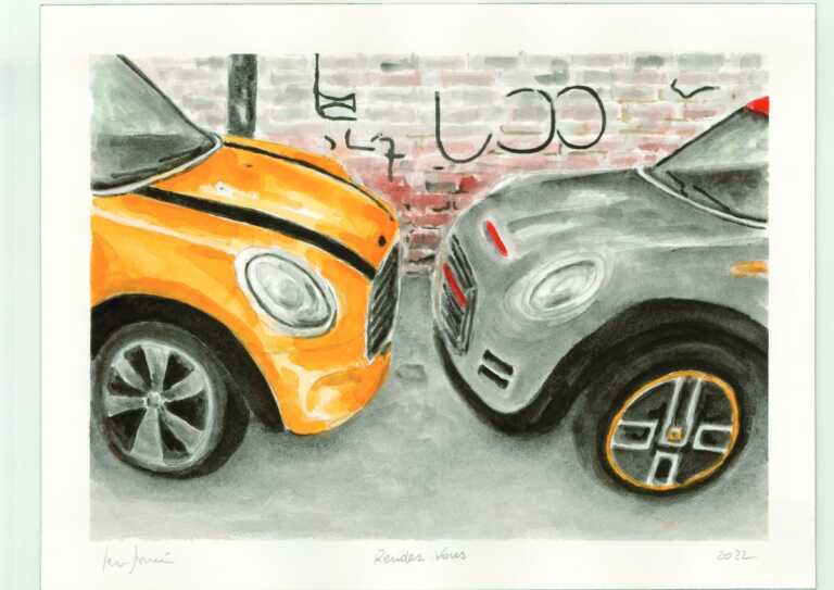 Mini celebra il Big Love con la mostra di acquerelli “Baci”