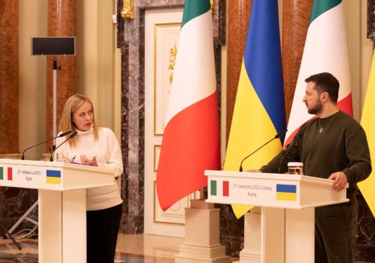 Galleria foto 'Ucraina, Meloni “Ribadito pieno sostegno, Italia non tentenna”' - foto 1