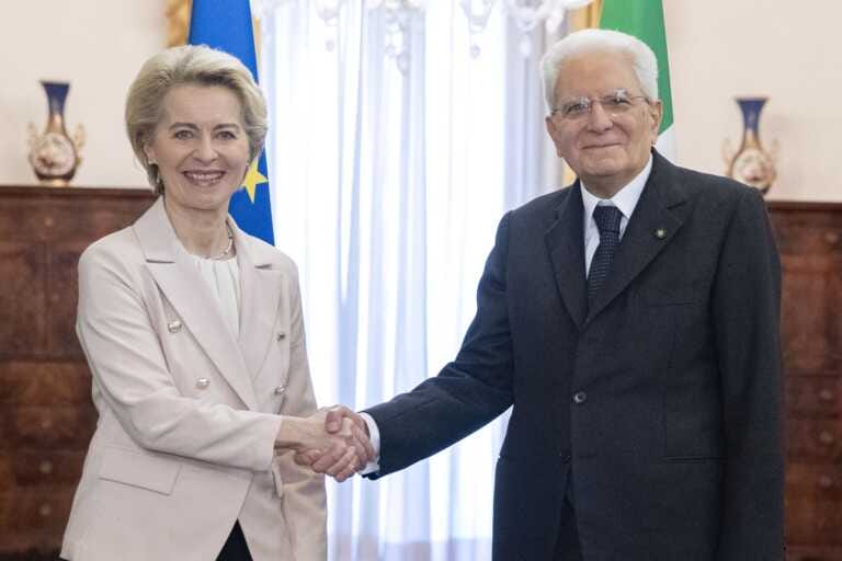 Galleria foto 'Mattarella-Von der Leyen “Unione Europea compatta sui temi importanti”' - foto 1