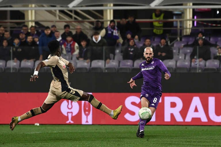 Galleria foto 'Fiorentina agli ottavi di Conference, 3-2 al Braga' - foto 1