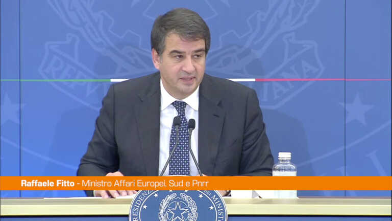 Pnrr, Fitto “Soppressa Agenzia della Coesione, governance rafforzata”