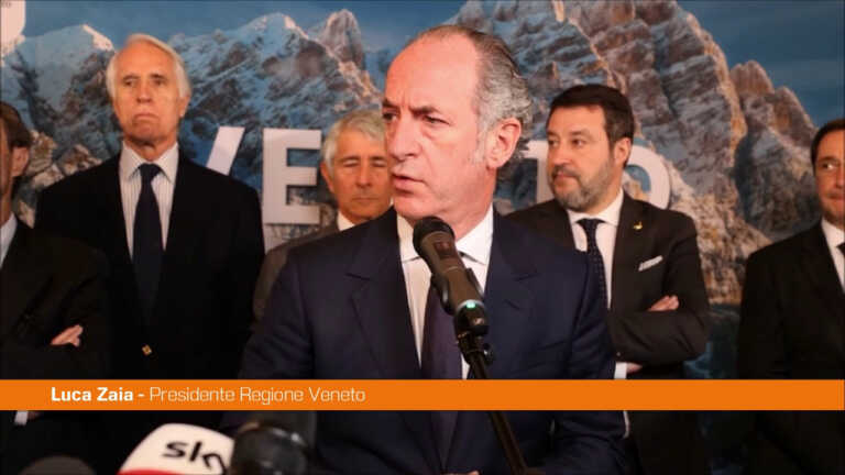 Galleria foto 'Veneto, Zaia “Per le opere delle Olimpiadi siamo sui termini previsti”' - foto 1