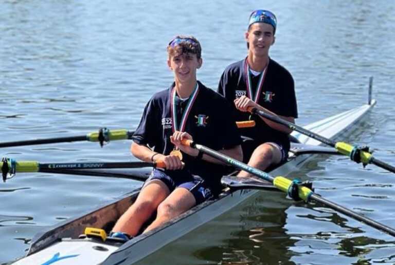 Canottieri Barion, il 2023 comincia con 4 medaglie: due ori, un argento e un bronzo al “D’inverno sul Po”