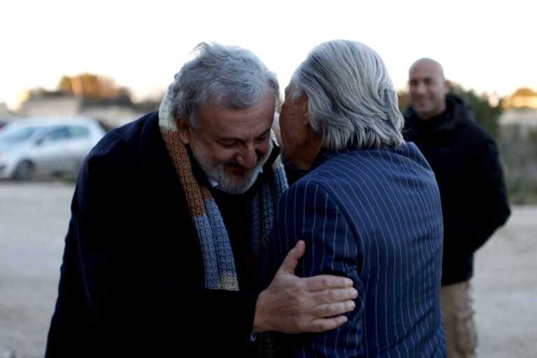 Galleria foto 'Emiliano incontra Harvey Keitel: «Emozionante vederlo lavorare con professionisti pugliesi» – FOTO' - foto 2