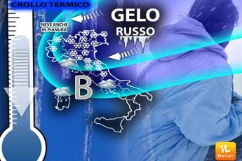 Galleria foto 'Da domenica gelo russo, termometri giù di 15°C e neve in pianura' - foto 1
