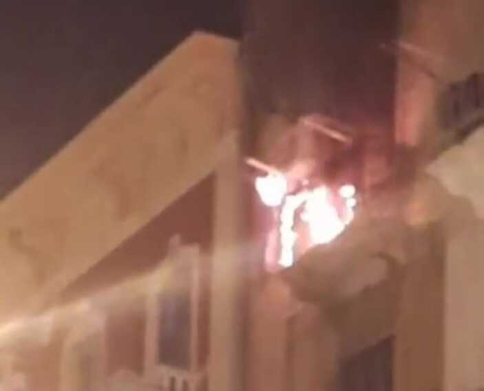 Esplode una bombola di gas e scoppia l’incendio: lievi ferite per una donna a Taranto