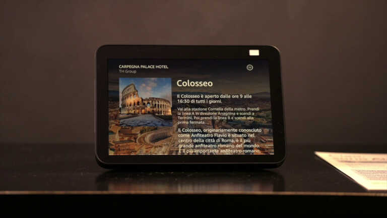 Galleria foto 'Dalla musica al check out, Alexa arriva negli hotel italiani' - foto 1