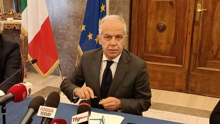 Matteo Piantedosi a Bari, il ministro dell’Interno sarà in Prefettura il 19 maggio