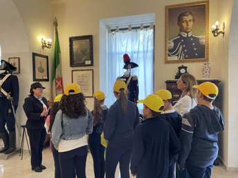 Galleria foto 'Palermo, gli studenti in visita alla Legione Carabinieri' - foto 1