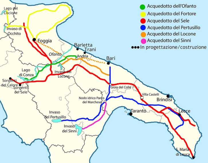 Via libera al nuovo acquedotto tra Nord e Sud della Puglia: opera da 37 milioni finanziata con il Pnrr