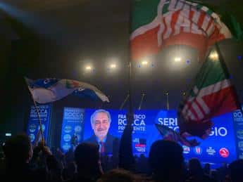 Galleria foto 'Regionali Lazio, da Meloni a Berlusconi: leader centrodestra a Roma a sostegno di Rocca' - foto 1