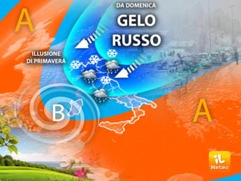 Galleria foto 'Ribaltone meteo, torna il gelo russo. Neve a Roma' - foto 1