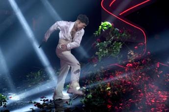 Sanremo 2023, ironia Fiorello: “Voglio spezzare rosa in favore Blanco”