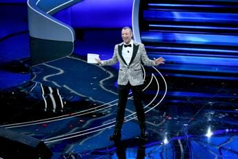 Sanremo 2023, trionfo Amadeus: 10.757.000 milioni e 62,4% di share