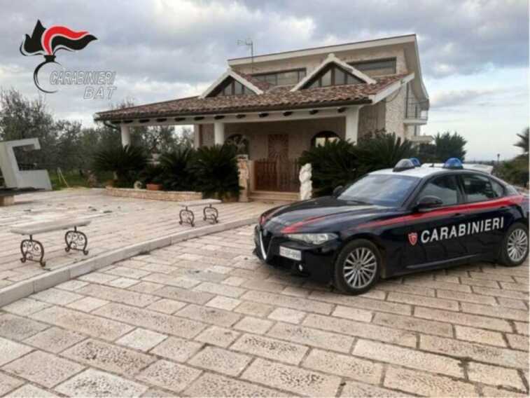 Villa e terreno comprati con i soldi della droga: sequestro da 400mila euro a un pregiudicato di Andria