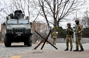 Galleria foto 'Ucraina, Kiev prepara anniversario guerra Russia: le misure' - foto 1