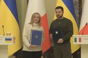 Galleria foto 'Ucraina, Meloni: “Italia non tentenna su sostegno a Kiev e non lo farà”' - foto 1
