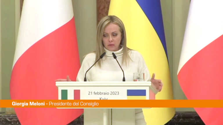 Galleria foto 'Meloni a Zelensky “L’Italia non intende tentennare e non lo farà”' - foto 1