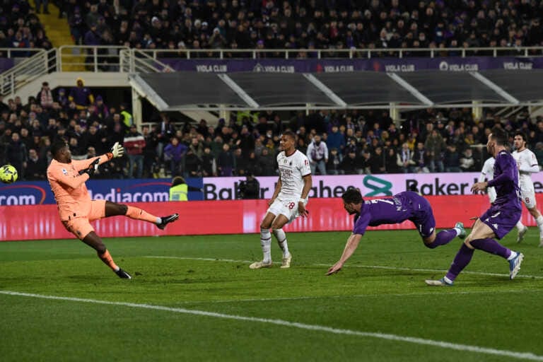 Galleria foto 'Fiorentina-Milan 2-1, festa viola con Gonzalez e Jovic' - foto 1