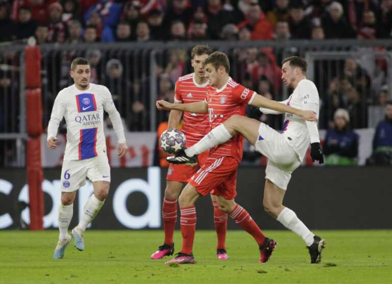 Galleria foto 'Bayern-Psg 2-0, i tedeschi volano ai quarti' - foto 1