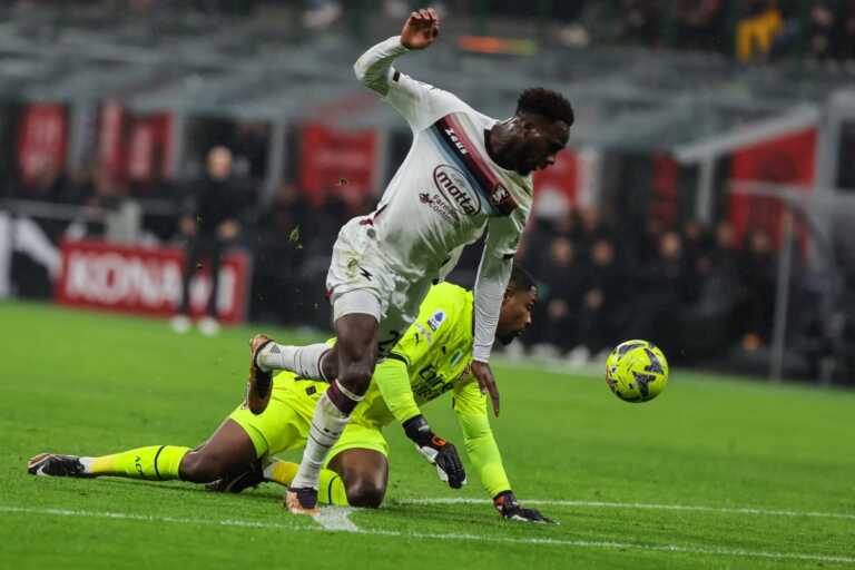 Galleria foto 'Il Milan sbatte contro la Salernitana, 1-1 a San Siro' - foto 1