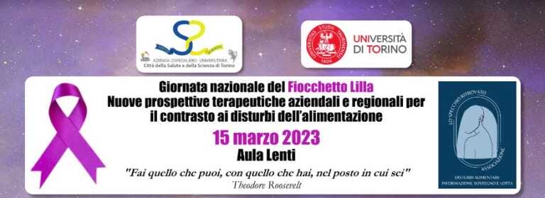 Galleria foto 'Disturbi dell’alimentazione, una panchina lilla al “Molinette” di Torino' - foto 1