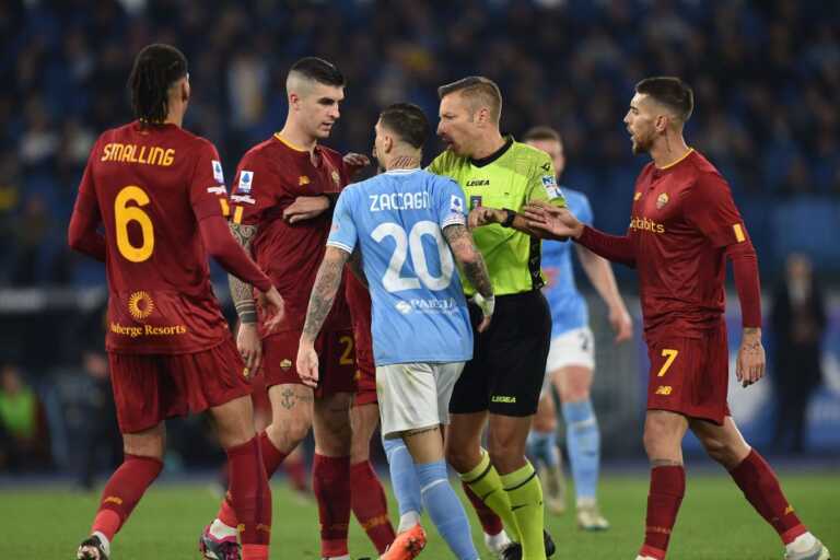 Galleria foto 'Derby vinto 1-0 dalla Lazio, Zaccagni piega la Roma' - foto 1