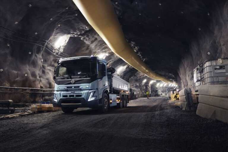Da Volvo Trucks camion elettrici per estrazione mineraria