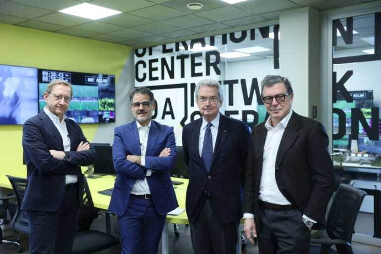 Galleria foto 'Dazn inaugura il Network Operation Center italiano' - foto 1